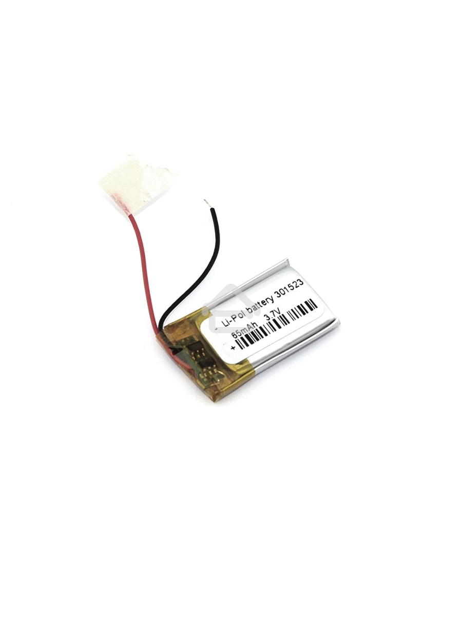 Аккумулятор Li-Pol (батарея) 3*15*23мм 2pin 3.7V/65mAh