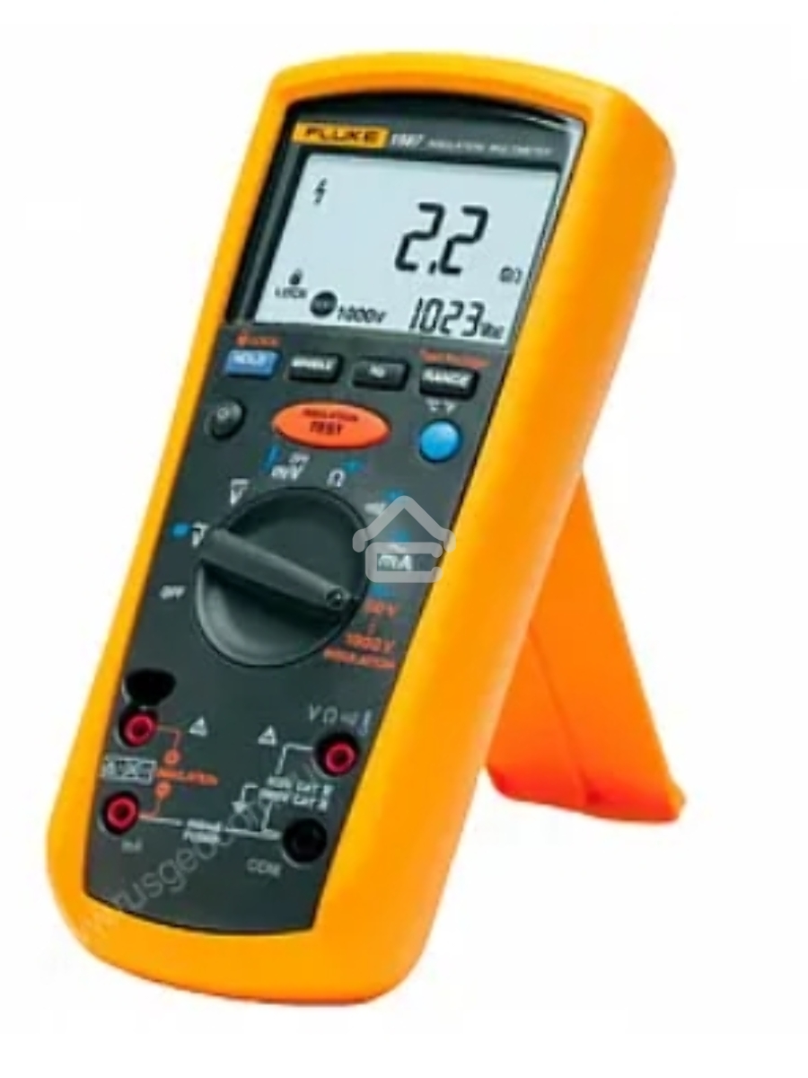 Мультиметр FLUKE 1587цифровая 1000мАДиод тест желтый, черный 0,624кг
