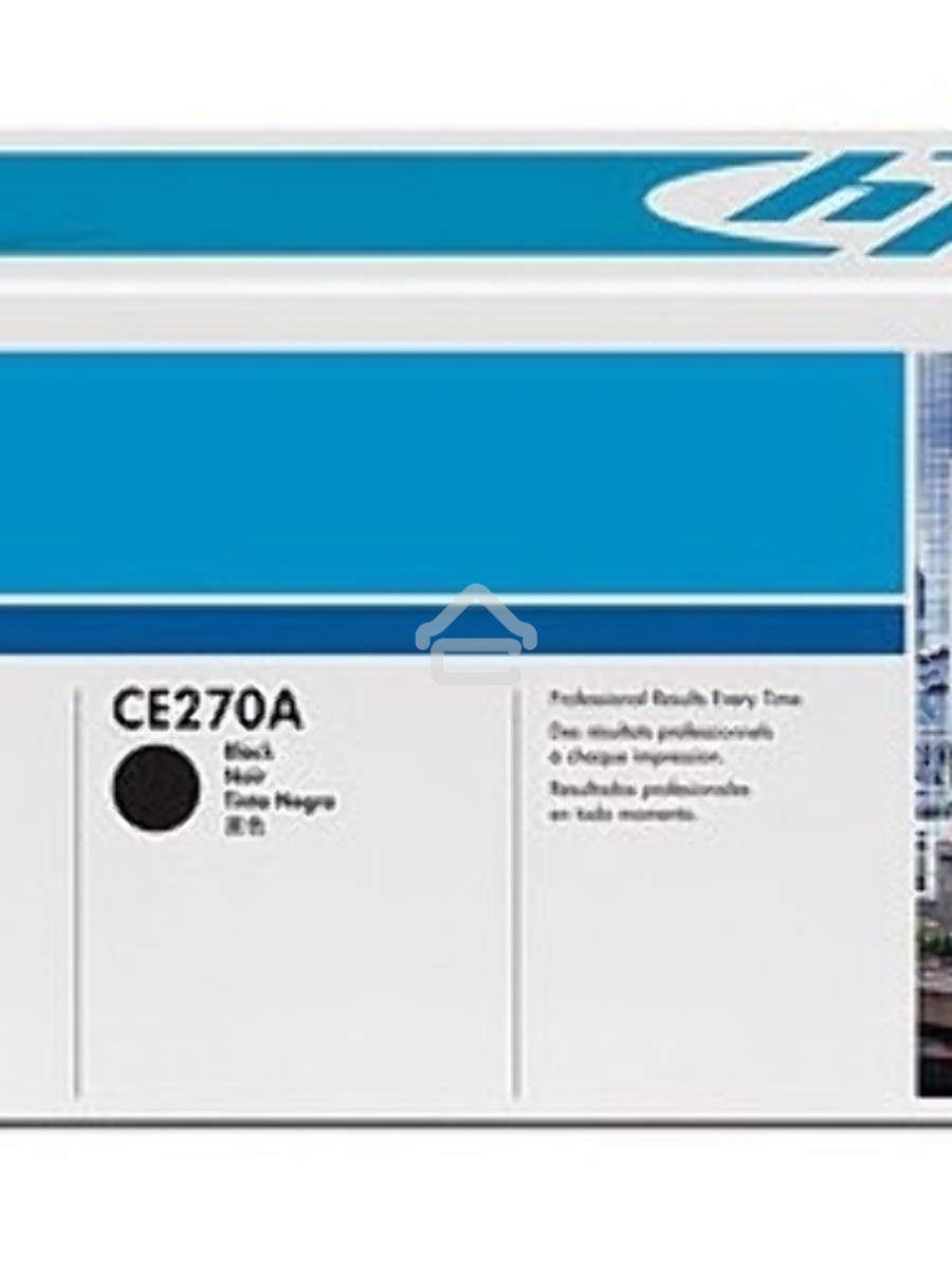 Картридж лазерный HP CE270A черный для Color LaserJet Enterprise CP5525 13500 стр.