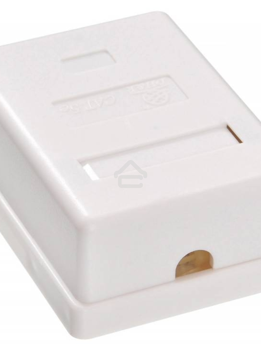 Розетка RJ45 Buro RJ-45 468-8k-1 кат.5E одинарная, TL-CAT-013