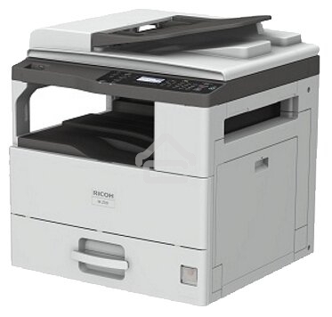 МФУ лазерное Ricoh M 2701 (418118), A3, ч/б, печ. до 27 стр/мин. (А4) до 15 стр/мин. (А3), скан. до 18 стр/мин. (ч/б) 6 стр/мин. (цвет), 600 x 600 dpi, Ethernet, USB