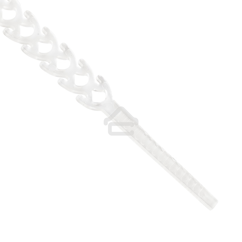 Хомут-стяжка полимерная многоразовая Rexant 300х10 мм, прозрачная, упаковка 20 шт.