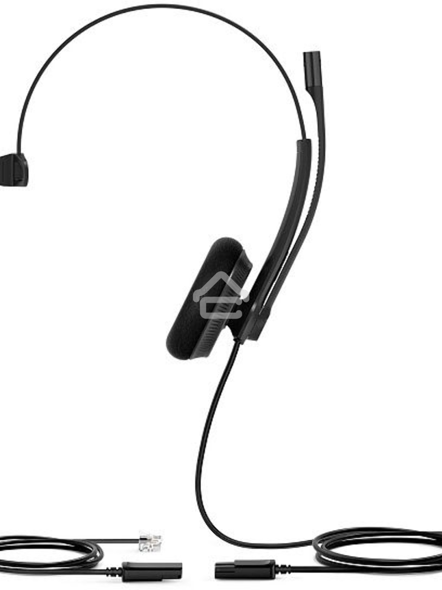 Гарнитура YEALINK YHS34 Lite Mono Моно, Проводная, HD звук, QD, RJ9, шт