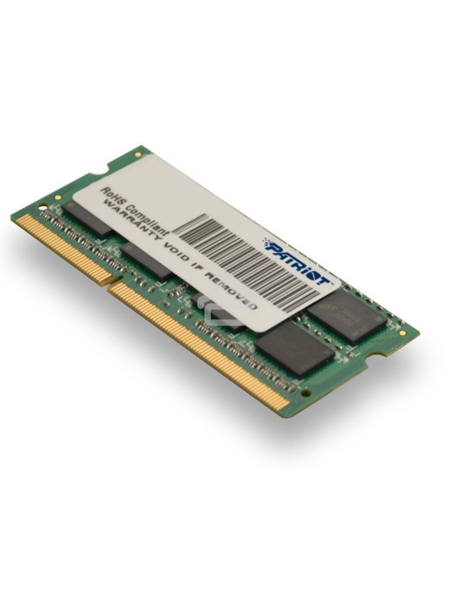 Оперативная память Patriot, DDR3, 4GB (1x4 GB), 1600 MHz, CL11, SO-DIMM