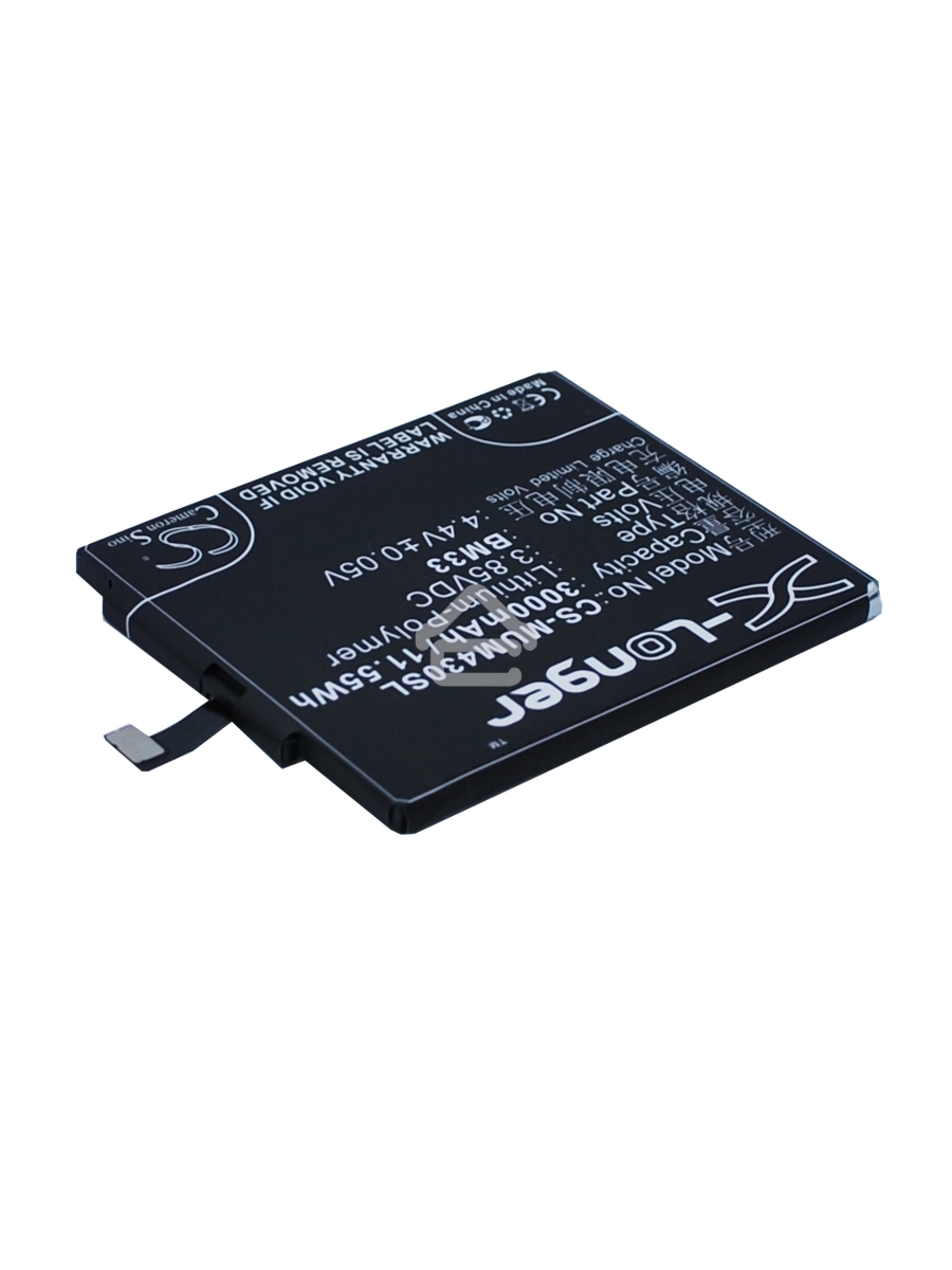 Аккумулятор CameronSinoCS-MUM430SL BM33 для Xiaomi Mi4i 3.85V / 3000mAh / 11.55Wh