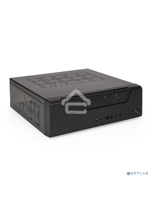 Компьютерный корпус Desktop ExeGate EX294018RUS FL-102 (mini-ITX, без БП, 2*USB+1*USB3.0, аудио, черный)