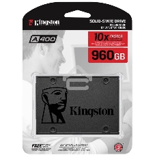 Накопитель SSD Kingston A400, 960Gb, SATA III, 2.5