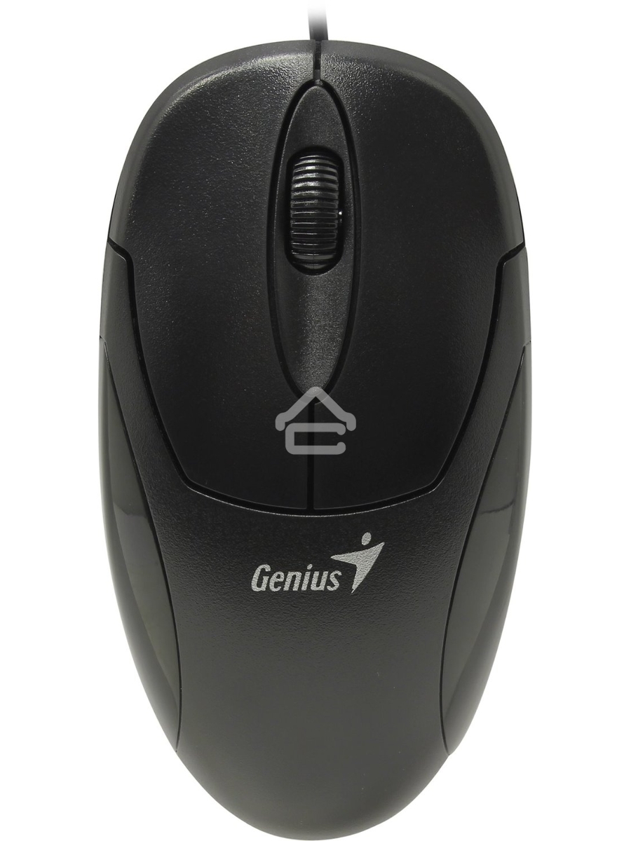 Мышь проводная Genius XScroll V3 черный, 1000 dpi, USB, кнопки - 3