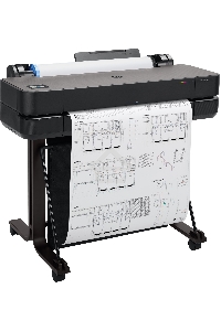 Плоттер струйный HP Designjet T630 (5HB09A), A1, цветной, 24
