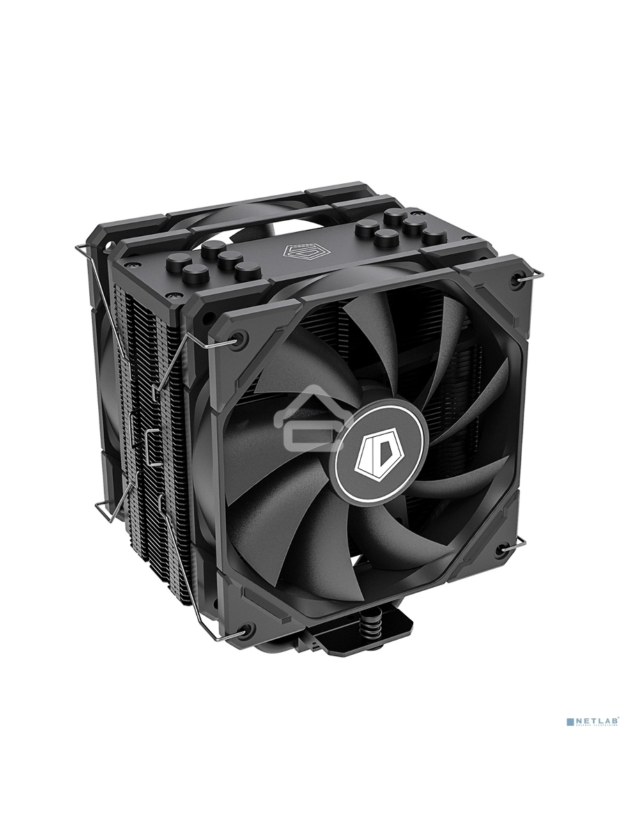 Кулер для процессора ID-COOLING SE-225-XT-BLACK-V2 черный 120мм алюминий+медь 1800rpm 35.2db 4-pin 220W 154мм