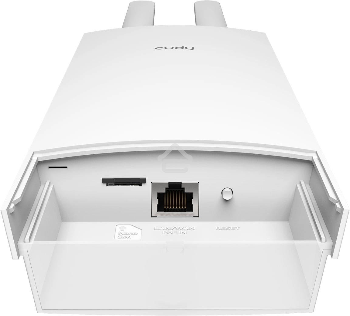 Точка доступа Outdoor 4G LTE Cat 6 AC1200 Wi-Fi Gigabit Router