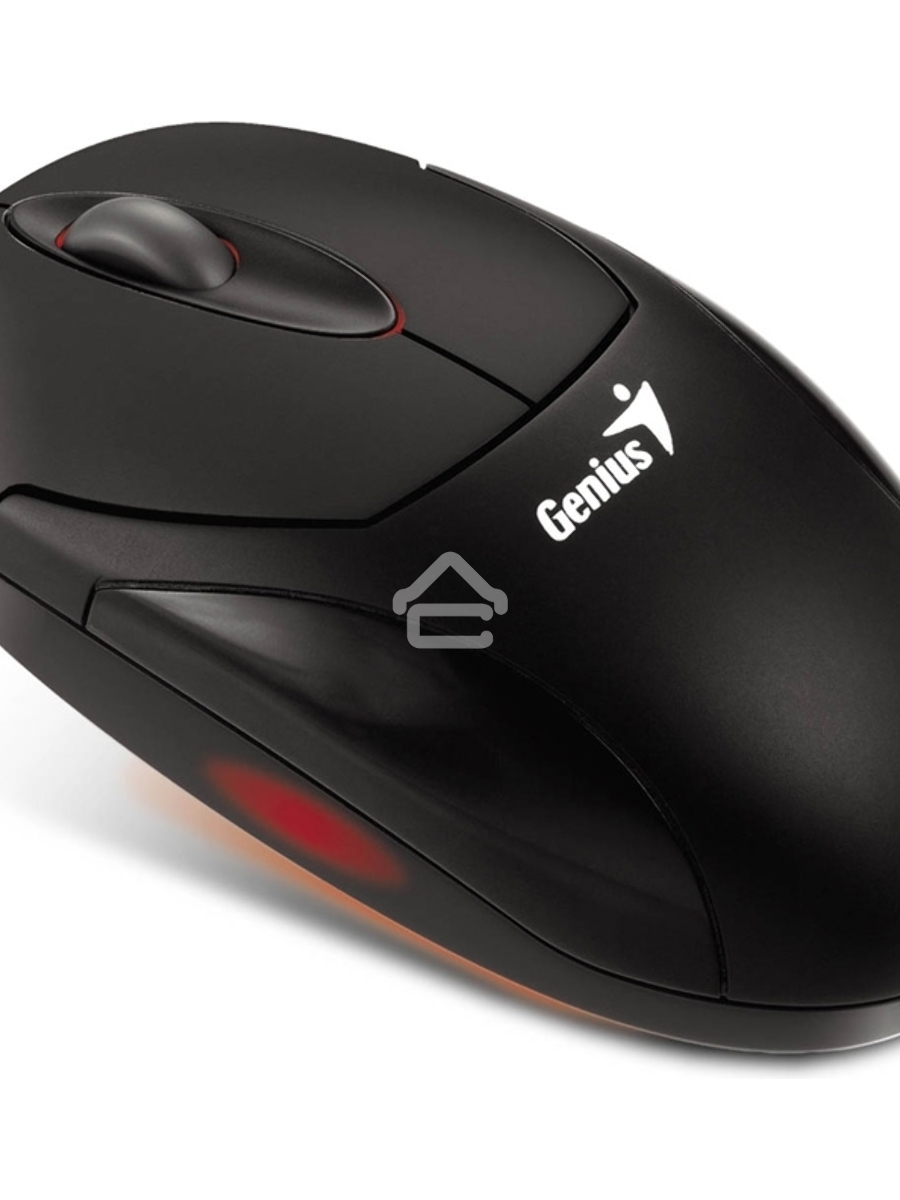 Мышь проводная Genius XScroll V3 черный, 1000 dpi, USB, кнопки - 3