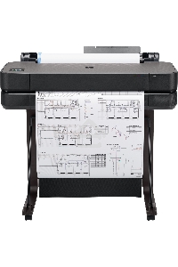 Плоттер струйный HP Designjet T630 (5HB09A), A1, цветной, 24