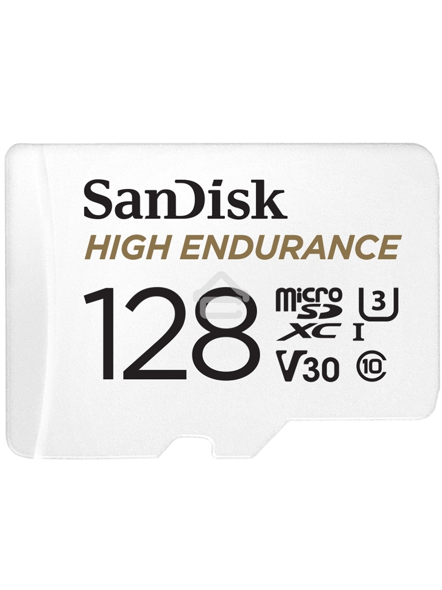 Флеш карта microSD 128GB SanDisk microSDXC Class 10 UHS-I U3 V30 High Endurance Video Monitoring Card