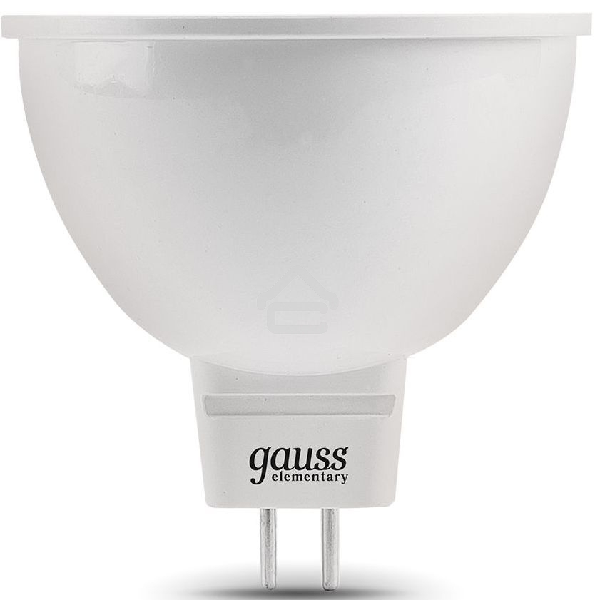 Светодиодная лампа Gauss 13517 LED Elementary MR16 GU5.3 7W 530lm 3000K 1/10/100 0