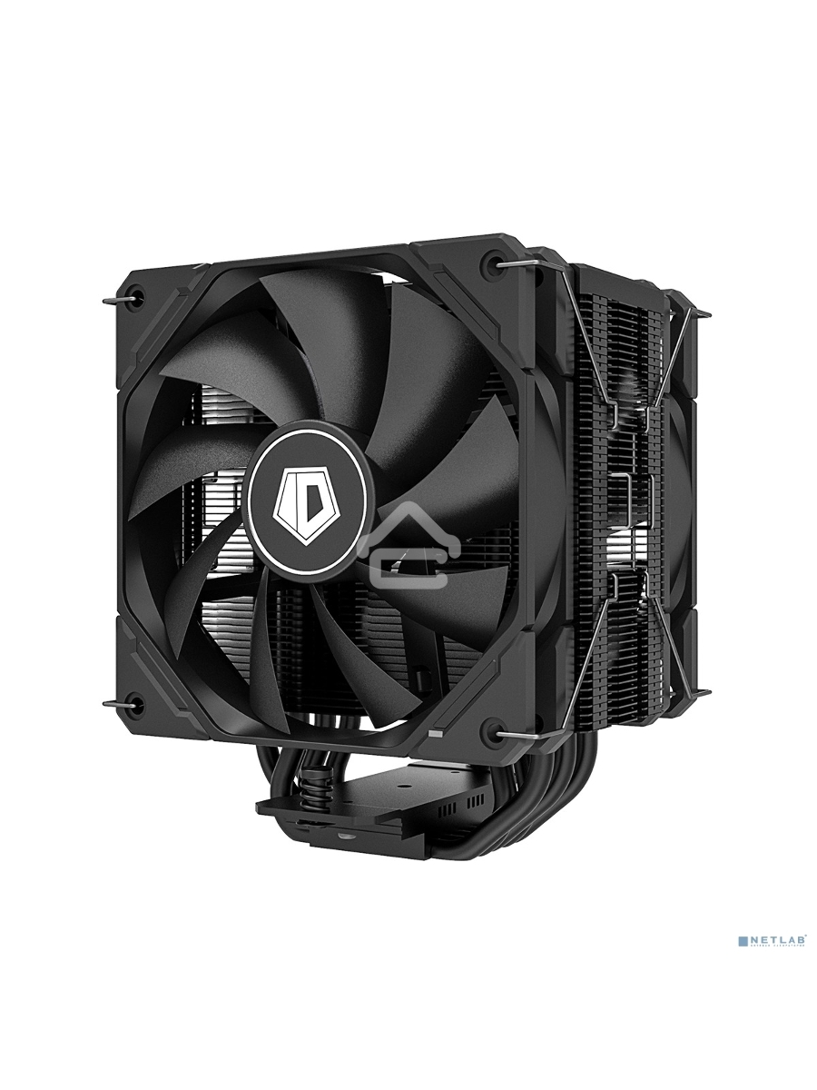 Кулер для процессора ID-COOLING SE-225-XT-BLACK-V2 черный 120мм алюминий+медь 1800rpm 35.2db 4-pin 220W 154мм