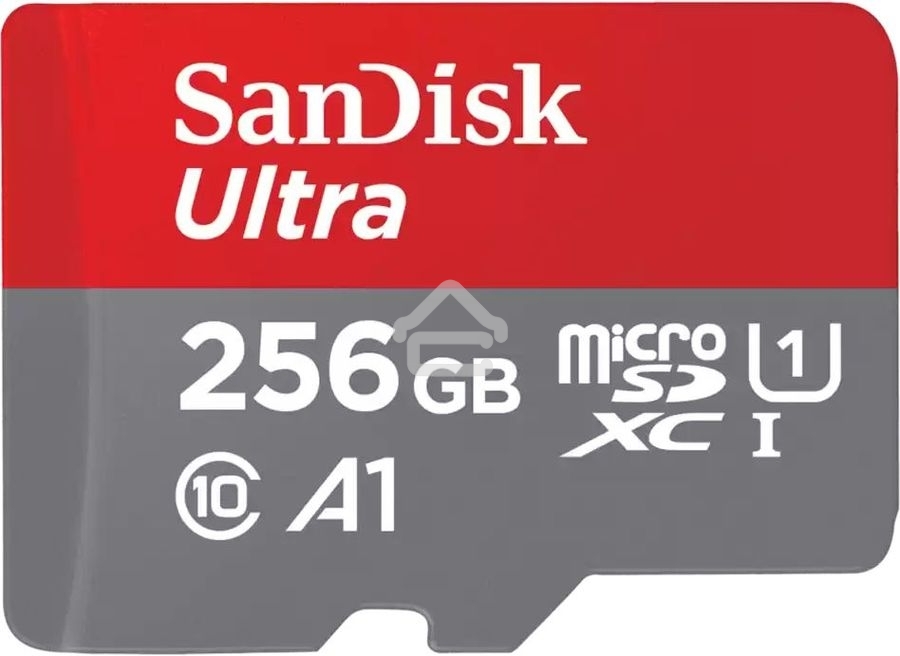 Флеш карта microSD 256GB SanDisk microSDXC Class 10 Ultra UHS-I U1 A1 120MB/s