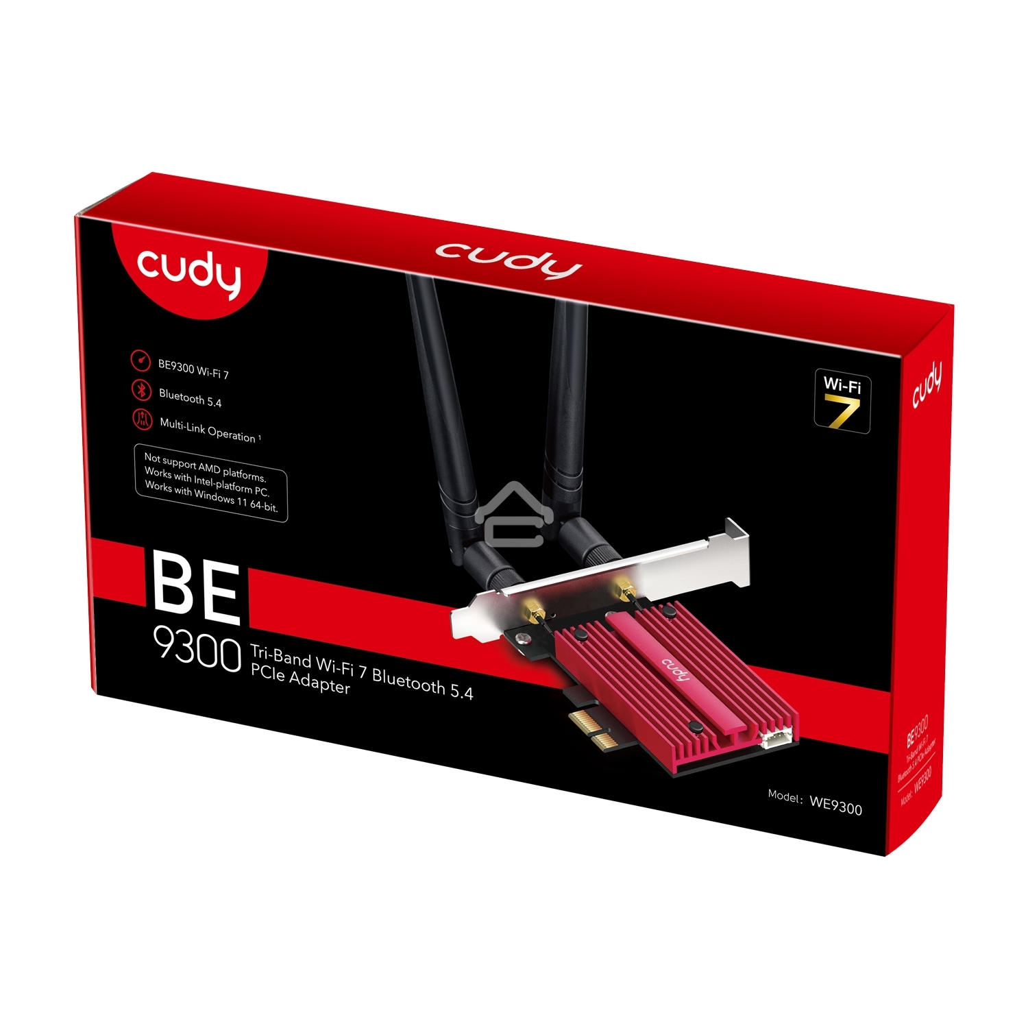 Адаптер Wi-Fi Cudy BE9300 Wi-Fi 7 PCI Express Adapter