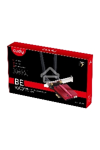 Адаптер Wi-Fi Cudy BE9300 Wi-Fi 7 PCI Express Adapter