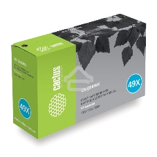 Картридж лазерный Cactus CS-Q5949X черный (6000 стр.) для HP 1320/3390/3392