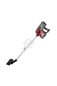 Пылесос вертикальный Centek CT-2561 красный/черный, питание от сети, 150 Вт, уборка сухая, пылесборник 0.5 л