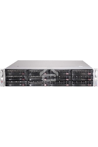 Корпус SuperMicro CSE-826BE2C-R741JBOD 2x740W черный