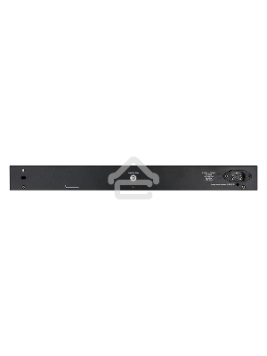 Коммутатор D-Link DGS-1250-28XMP/A1A, L2 Smart Switch with 24 10/100/1000Base-T ports and 4 10GBase-X SFP+ ports (24  PoE ports 802.3af/802.3at (30 W), PoE Budget 370W).16K Mac address, 802.3x Flow Control, 4K