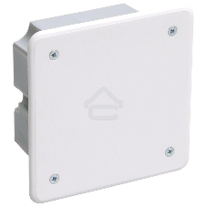 Коробка распаячная СП 92х92х45 IP20 КМ41001 (с саморезами с крышкой) ИЭК UKT11-092-092-040