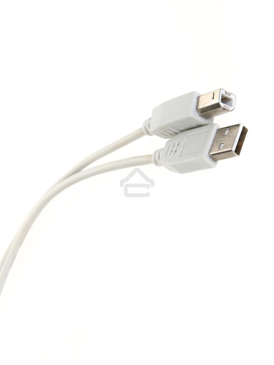 Кабель AM/BM USB2.0 3м Telecom USB 2.0 A-->B 3.0m, белый/серый, TC6900-3.0M