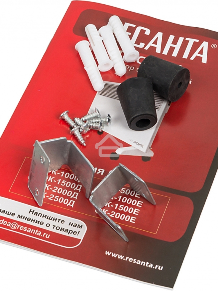 Конвектор Ресанта ОК-1500Е белый, 1500 Вт, 15 м2, термостат, дисплей