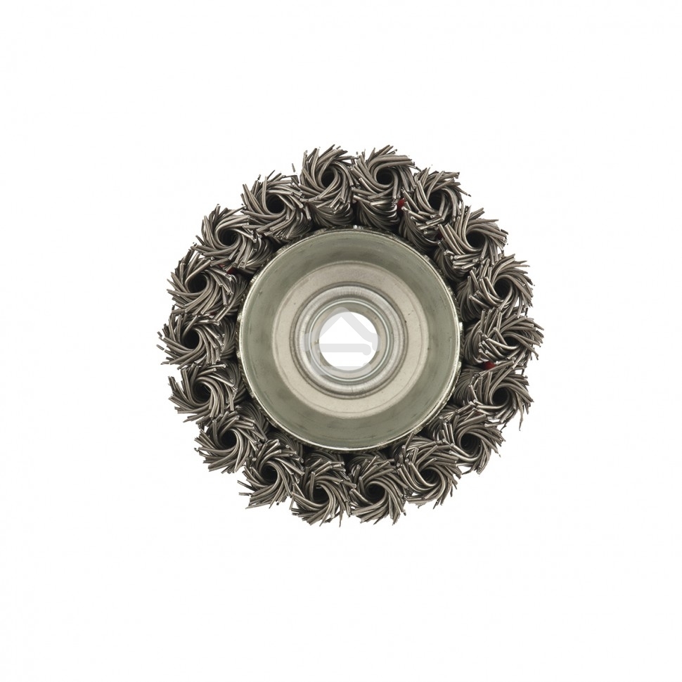 Щетка Matrix для УШМ, 75 мм, М14, Чашка, крученая проволока 0,8 мм