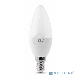 Лампа светодиодная LED Gauss 10Вт E14 220В 2700К Elementary свеча 33110