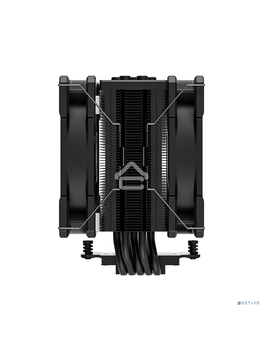Кулер для процессора ID-COOLING SE-225-XT-BLACK-V2 черный 120мм алюминий+медь 1800rpm 35.2db 4-pin 220W 154мм
