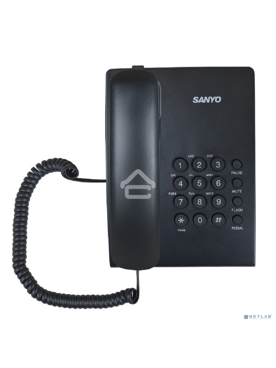 Телефон проводной SANYO RA-S204B черный