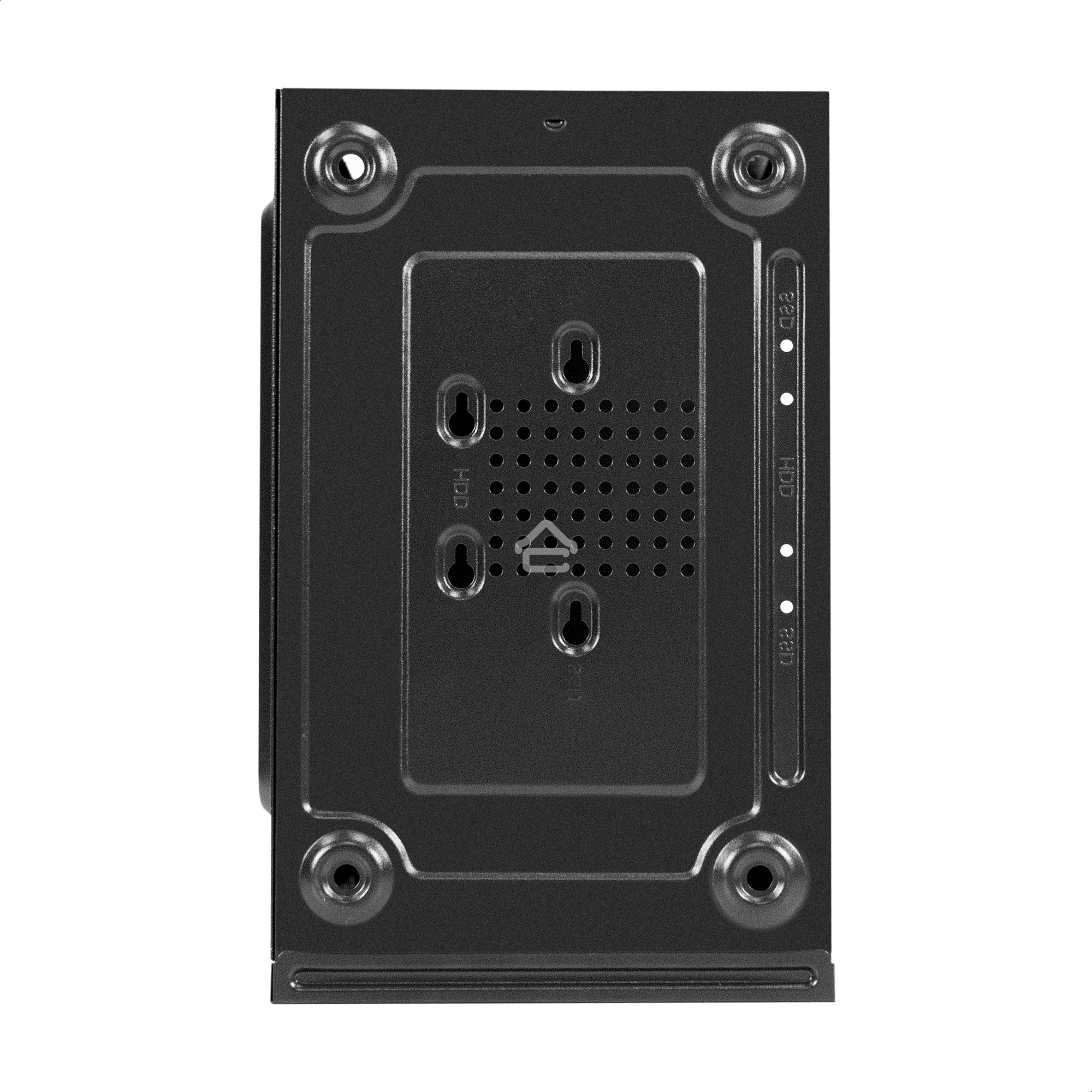 Компьютерный корпус Minitower ExeGate BAA-403-AAA450 (mATX, БП AAA450 с вент. 8см, 2*USB, HD Audio, черный)