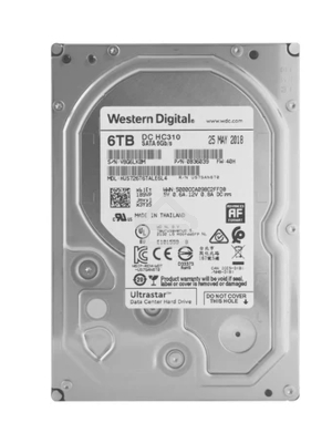 Жесткий диск Western Digital  6Tb 7200rpm HGST SATA-III 0B36039 HUS726T6TALE6L4 Ultrastar 7K6 256Mb 3.5