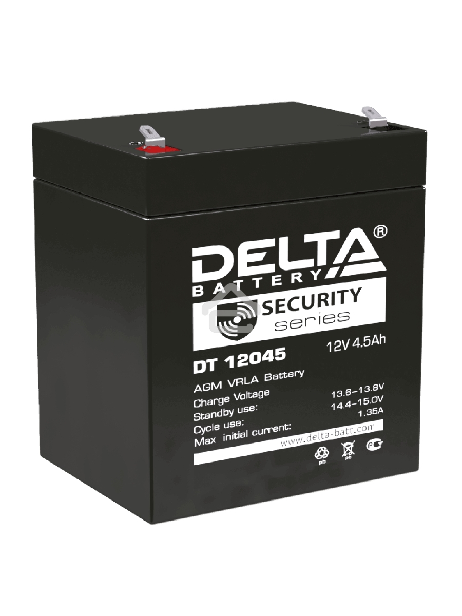 Батарея Delta DT 12045 (12V, 4.5Ah)