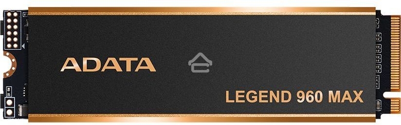 Накопитель SSD ADATA LEGEND 960 MAX, 2Tb, PCIe 4.0 x4, M.2 2280, NVMe, R/W 7400/6800, с радиатором