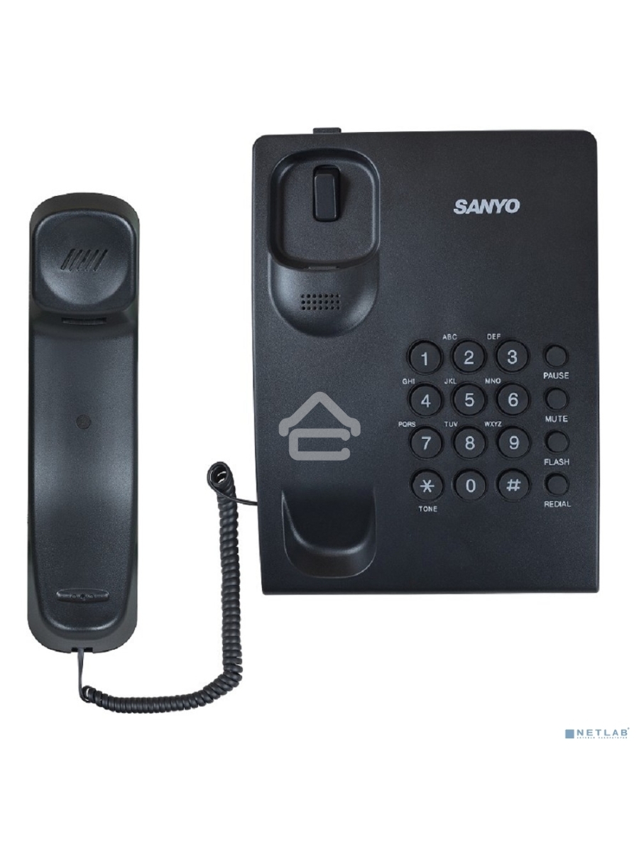 Телефон проводной SANYO RA-S204B черный