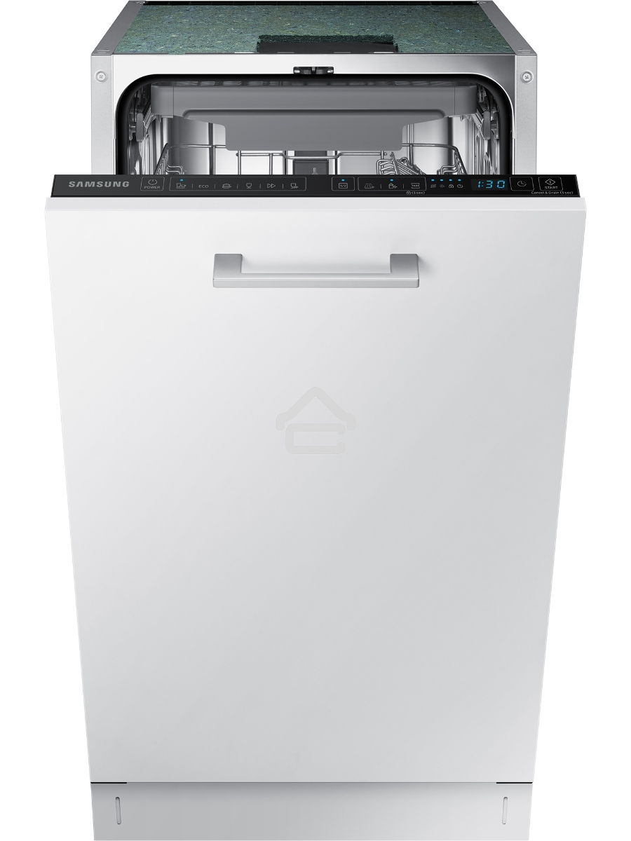 Встраиваемая посудомоечная машина Samsung DW50R4050BB/WT, черный, 45 см, 10 компл., 46 дБ, класс A+