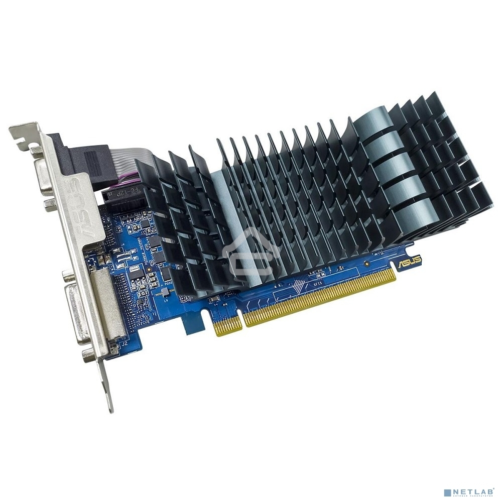 Видеокарта Asus PCI-E GT710-SL-2GD5-BRK-EVO NVIDIA GeForce GT 710 2Gb 64bit GDDR5 954/5012 DVIx1 HDMIx1 CRTx1 HDCP Ret low profile