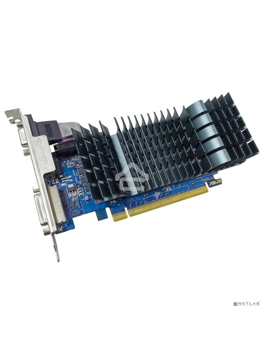 Видеокарта Asus PCI-E GT710-SL-2GD5-BRK-EVO NVIDIA GeForce GT 710 2Gb 64bit GDDR5 954/5012 DVIx1 HDMIx1 CRTx1 HDCP Ret low profile