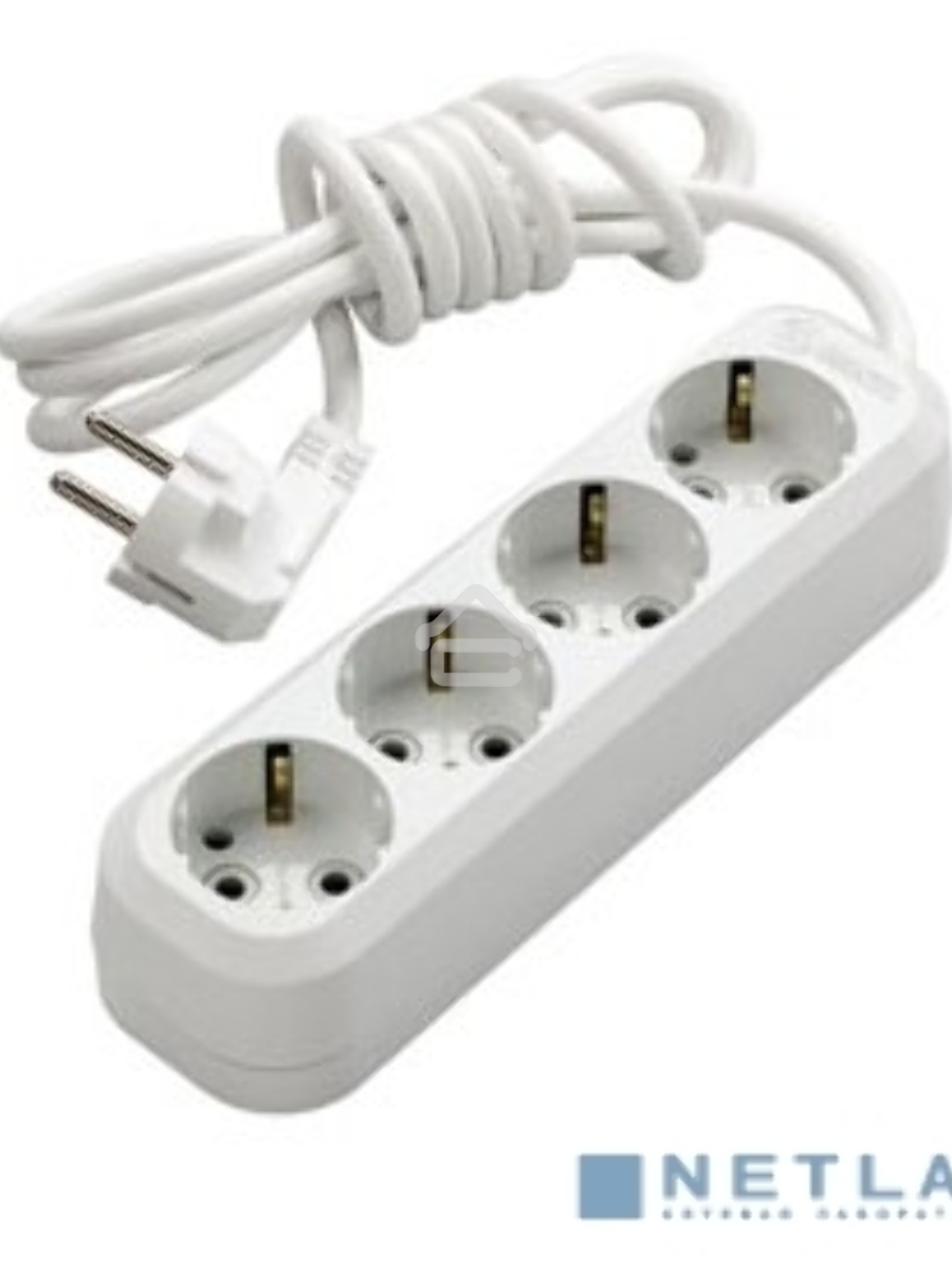 Удлинитель 4 гн 3 м с\з Makel MGP153