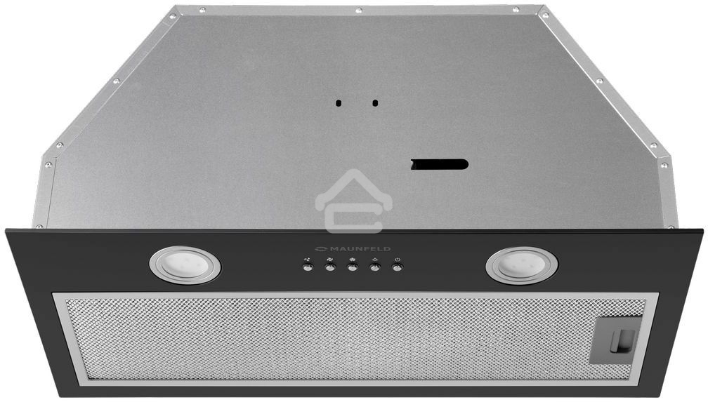 Вытяжка встраиваемая Maunfeld Trapeze 602M черный, 60 см, 1150 куб. м/ч, 54 дБ