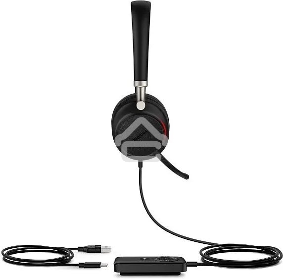 Гарнитура беспроводная USB/Bluetooth Yealink UH38 Dual UC-BAT черный