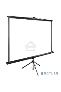 Экран Cactus 180x180см TriExpert CS-PSTE-180x180-BK 1:1 напольный рулонный