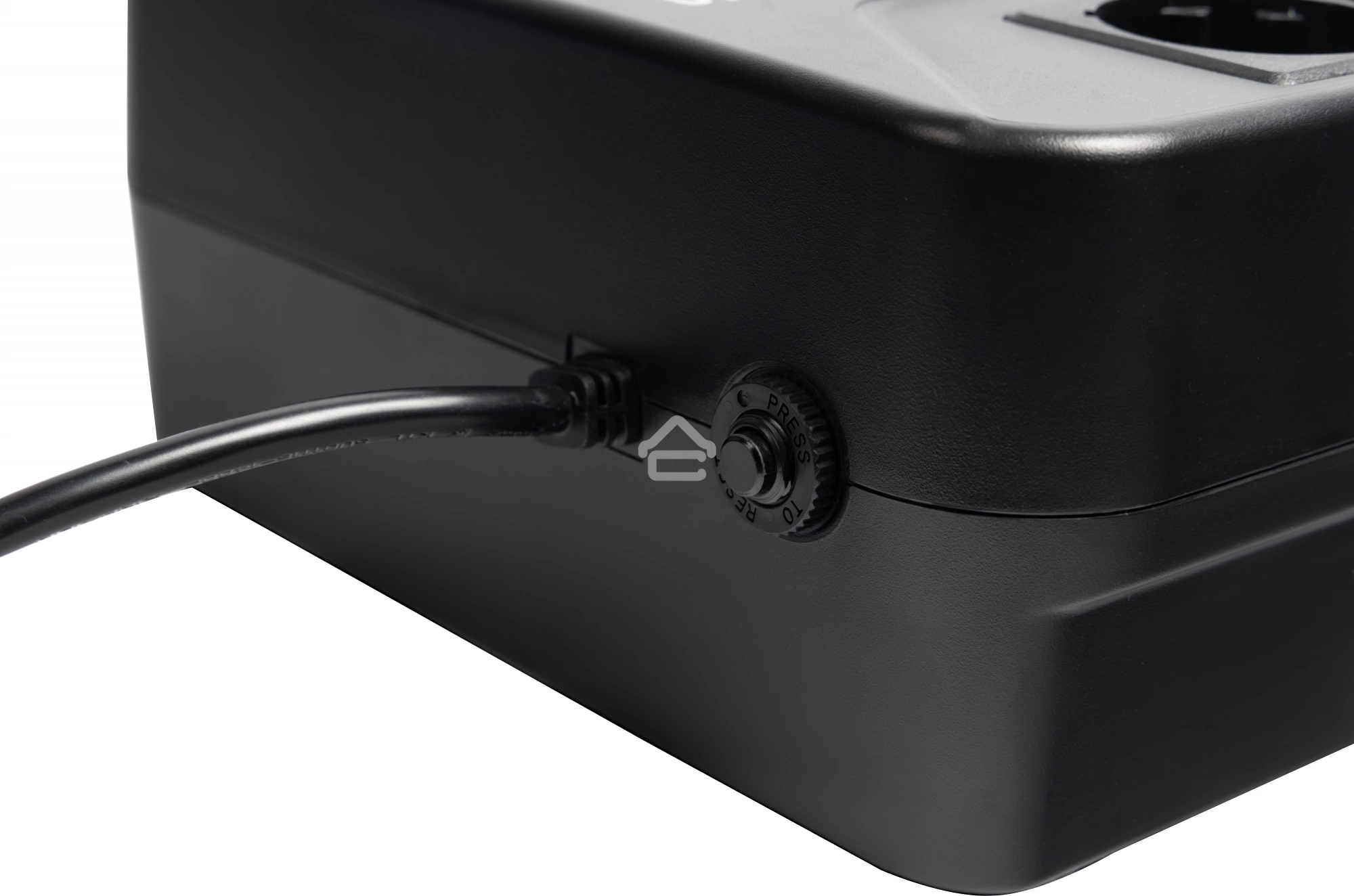 Источник бесперебойного питания SMARTWATT UPS SAFE PRO 800, 800/480 ВА/Вт, напольный/настенный, линейно-интерактивный, LED индикация, Shuko CEE7/4 - 8 шт. (4 шт. с резервным питанием, 4 шт. - сетевой фильтр)