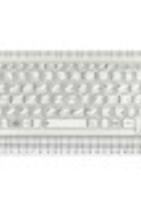 Клавиатура для ноутбука Toshiba mini NB200 NB300 NB305 серебристая