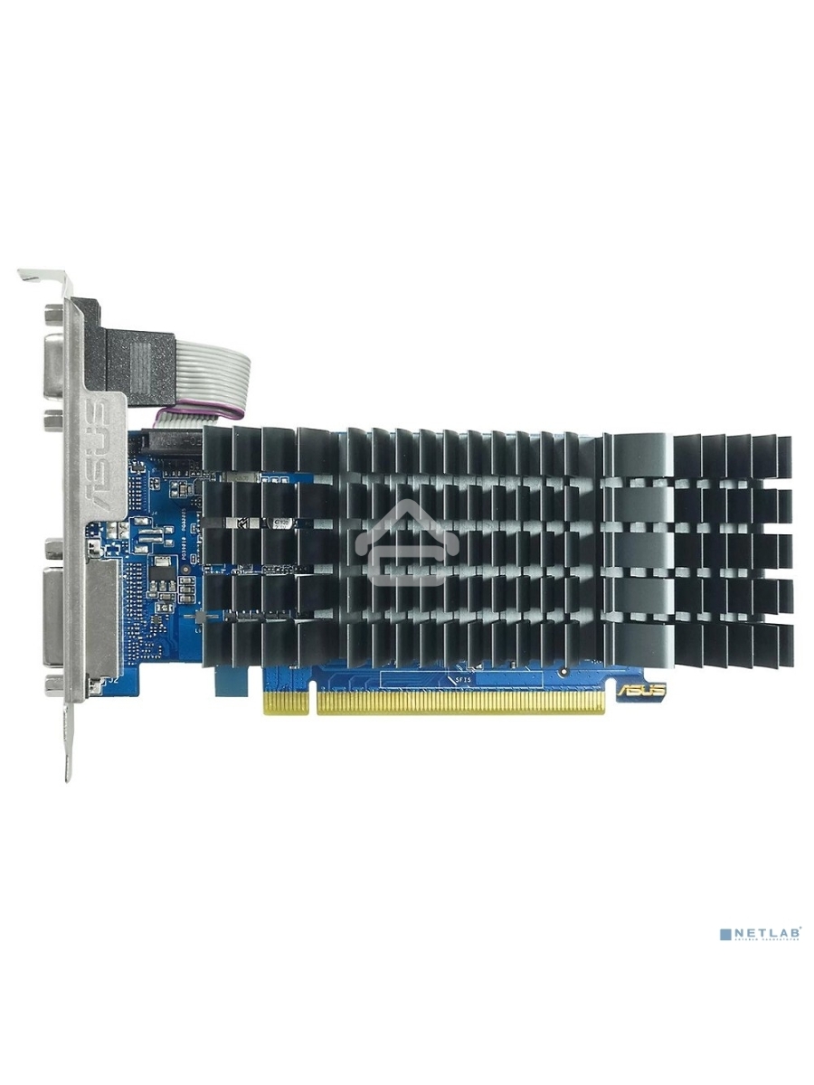 Видеокарта Asus PCI-E GT710-SL-2GD5-BRK-EVO NVIDIA GeForce GT 710 2Gb 64bit GDDR5 954/5012 DVIx1 HDMIx1 CRTx1 HDCP Ret low profile
