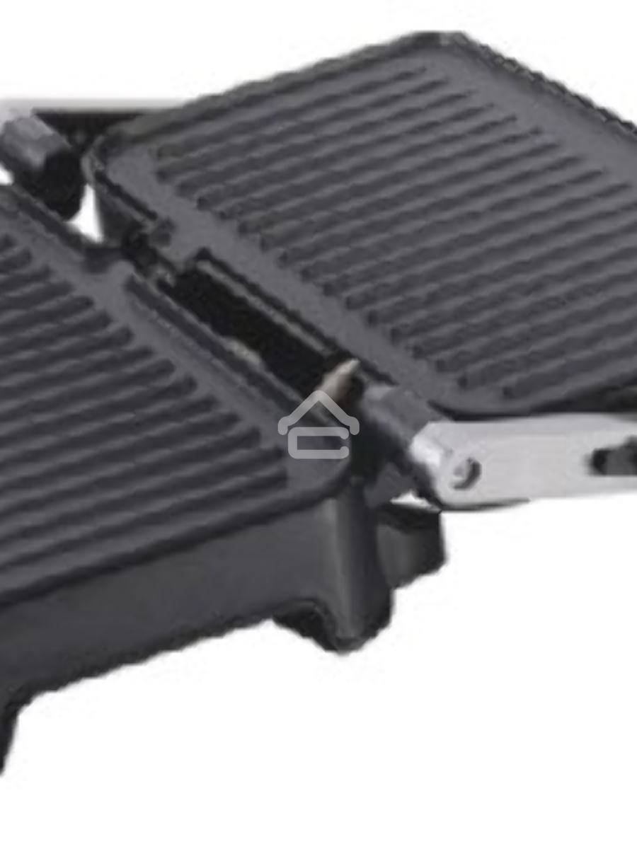 Электрический пресс-гриль Endever Grillmaster 220, серебристый/черный